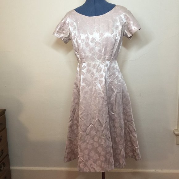 Vintage Handcrafted Dress Modern Size 10 Vintage Size L - Picture 1 of 5